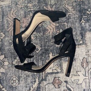 Vince Camuto Black Suede Heels